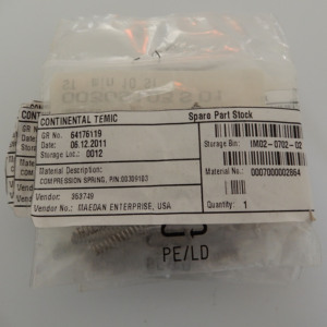 SMT PARTS <b>COMPRESSION</b> <b>SPRING</b> FOR SIEMENS SIPLACE ASM 00309103 - Product Image 3