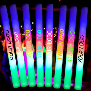 Accessoires <span class=keywords><strong>Lumineux</strong></span> de Fête Nicro pour Concerts et Festivals, Bâtons Fluorescents Personnalisables en Vrac avec Logo, Fournitures de Fête Néon, Bâtons en <span class=keywords><strong>Mousse</strong></span> LED <span class=keywords><strong>Lumineux</strong></span> - Product Image 1