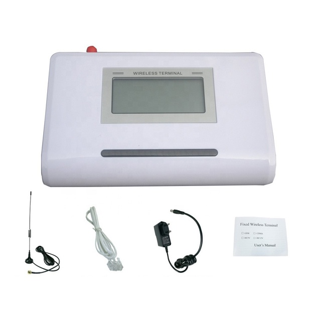 GSM 850/900/1800/1900MHZ Fixed Wireless Terminal with LCD Display
