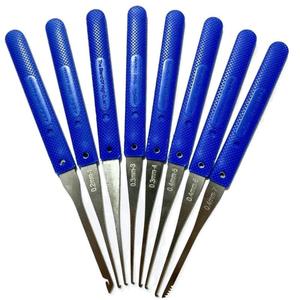 12 pièces extracteur de clé universel ensemble d'outils de serrurier poignée de clé extracteur cassé pour enlever les clés cassées des serrures - Product Image 5