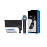Microphone dynamique filaire professionnel E945 haute fidélité XLR pour la scène, la formation, les discours et les réunions d'affaires