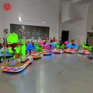 Manèges de parc d'attractions pour enfants, <span class=keywords><strong>train</strong></span> touristique électrique sans rails pour dinosaures à vendre - Product Image 2