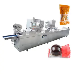 Automatic Sausage Cheese Dates Packaging Machine Meat Fish Thermoforming Vacuum Packing Machine