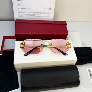 <span class=keywords><strong>Gafas</strong></span> <span class=keywords><strong>de</strong></span> <span class=keywords><strong>Sol</strong></span> <span class=keywords><strong>de</strong></span> Diseñador Sin Montura <span class=keywords><strong>con</strong></span> Logotipo, <span class=keywords><strong>con</strong></span> Estuche, Unisex, Corte <span class=keywords><strong>de</strong></span> Diamante, UV400, <span class=keywords><strong>Gafas</strong></span> <span class=keywords><strong>de</strong></span> <span class=keywords><strong>Sol</strong></span> <span class=keywords><strong>de</strong></span> Lujo - Product Image 6