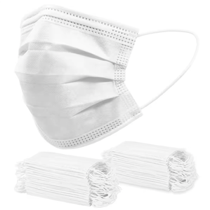 Masker wajah hitam sekali pakai Filter 3 lapisan, masker debu perlindungan keselamatan penutup hidung mulut elastis untuk dewasa - Product Image 5