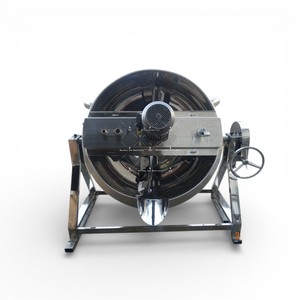 หม้อหุงต้มอุตสาหกรรมแบบมีแจ็คเก็ต อุปกรณ์ทำอาหารที่มีประสิทธิภาพและทนทาน เครื่องมือครัว - Product Image 4