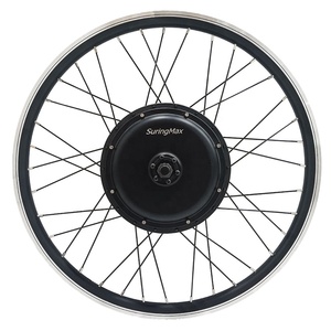 Kit de conversion de vélo électrique tout-terrain avec <span class=keywords><strong>moteur</strong></span> 2 kW, batterie triangulaire et assistance au pédalage - Product Image 2