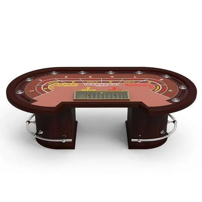 Yh Luxe Goktafel Soild Houten Deluxe Pokertafel Mesas De Poker De Lujo Texas Tafel