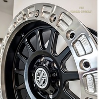 168 Velg Beadlock Tempa Khusus 17 18 Inch 6x139.7/6x135/6x114.3 Heavy Duty Off-Road untuk BMW X5 Chevrolet Colorado GMC Canyon