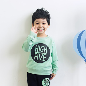 Conjunto de Ropa Otoñal para Niños de Taobao Corea, Sudadera y Pantalones para Novio - Product Image 2