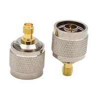 Conector macho N coaxial RF de cobre de alto rendimiento a hembra SMA