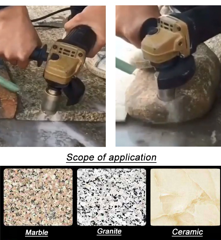 Dry/Wet Diamond Granite Concrete Coring Bit/Hole Saw Vacuum Brazed