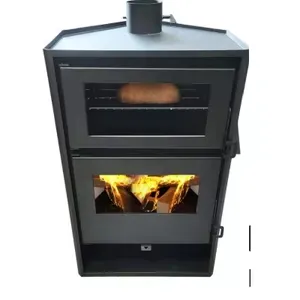 Oven Pirolitic Heater Heating Flammable Multifunctional Smokeless Steel Fire Cook Coal Burning Fireplace Chinese Factory