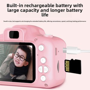กล้องถ่ายรูปเด็กแบบพกพา ถ่ายภาพ วิดีโอ เล่นเกม ฟังเพลง กล้องดิจิตอล HD - Product Image 4