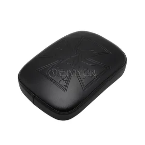 Motorrad Hinten Passagier Sozius Pad Sitz 8 Saugnapf kissen für Harley Chopper