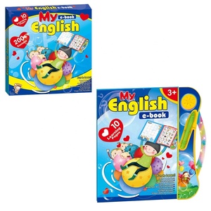 <span class=keywords><strong>Livre</strong></span> électronique interactif d'apprentissage <span class=keywords><strong>de</strong></span> l'anglais personnalisé avec son et lumière, multi-pages, <span class=keywords><strong>pour</strong></span> l'éveil cognitif des enfants - Product Image 1