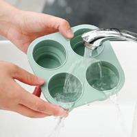 Congélateur de stockage d'aliments en silicone écologique Boîte à jus de fruits pour lait maternel Moule à glaçons Plateau de congélation pour aliments pour bébés
