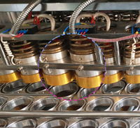 Machine de remplissage et de scellage entièrement automatique à grande vitesse pour gobelets en plastique de yaourt, pour l'emballage alimentaire et liquide, fabriquée en Chine