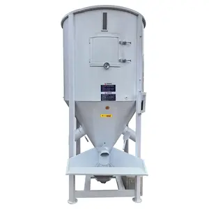 500kg 1000kg verticale miscelatore per mangimi e alimenti pvc plastica granello essiccatore riscaldamento automatico