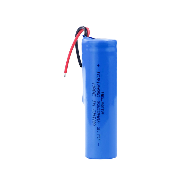 Wholesale Rechargeable ICR18650 1S1P Battery Pack Melasta Custom Model 3.6V 3.7V Rechargeable Lithium-ion Battery Pack
