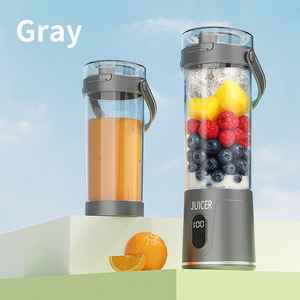 Exprimidor de Frutas Eléctrico Portátil 2 en 1 IStapromo Gifts para Uso Doméstico, Vaso para Jugos de Viaje - Product Image 6
