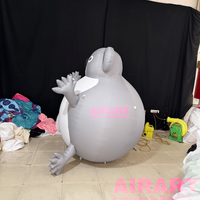 Ballon gonflable mascotte koala de dessin animé pour la décoration de parcs parent-enfant, jouet animal koala gonflable pour décorations de fête