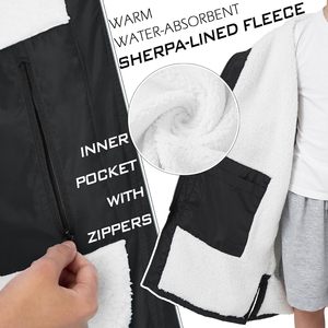 BKD OEM Giacca Bomber Invernale Lunga per Bambini, Antivento, Foderata in Sherpa, Unisex, in Poliestere, Asciugatura Rapida, Lavabile in Lavatrice, Cappotto Oversize per Ragazzi - Product Image 2