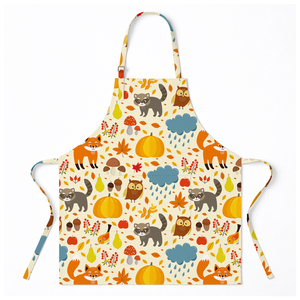 Grembiule in Tela di Cotone Personalizzato con Stampa Digitale Reattiva, Basso MOQ, Consegna Rapida, Fornitore OEM per Cucina e Chef - Product Image 1