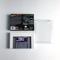 Meg Man X Game Cartridge Box NTSC Version 16-Bit-Videospielkonsole Game Cartridge für SNES