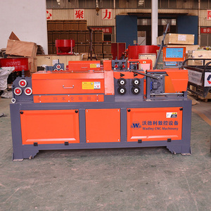 Large-Scale CNC <b>Hydraulic</b> Automatic Reinforcing Steel Bar Straightening Machine with CE Offers Customized 220-380V 7500W - Product Image 1
