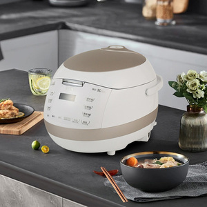 Penanak Nasi 4L Anti Lengket 24 Jam, Tahan Panas, Bodi Stainless Steel, Panci Dalam Bentuk Bola, Multi Fungsi, Rendah Karbohidrat, Rendah Gula, Pengukur Beras - Product Image 2