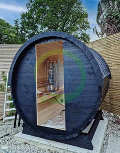 Hemlock/Vân sam 2 người ngoài trời Thùng tắm hơi quang phổ đầy đủ hồng ngoại phòng tắm hơi cho bán - Product Image 1