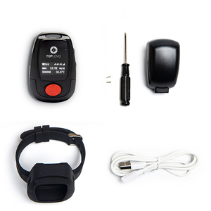 Pequeños dispositivos GPS Safe Life Tracker que transportan a los ancianos en caso de infarto Pulsera impermeable Rastreador GPS con botón SOS - Product Image 6
