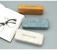 Étuis à lunettes de soleil style vague aquatique 2026, boîte de rangement de luxe tendance pour lunettes avec logo personnalisé