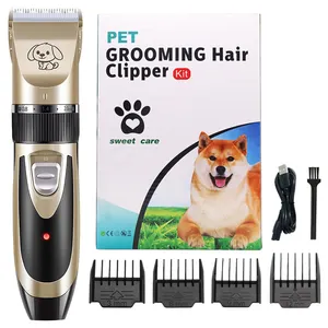 Hond Clippers Draadloze Pet Clippers Pet Grooming Kit Low Noise Dog Katten Tondeuse