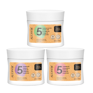 Cuidado DE LA PIEL orgánico coreano 5 en 1 Multifuncional Antiaing Blanqueamiento Iluminador Crema facial Hidratante facial - Product Image 1