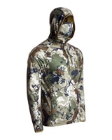 Sweat à capuche léger évacuant l'humidité vêtements de chasse Camouflage chasse à capuche porter masque pull chasse chemise vêtements de pêche