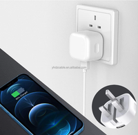 Nuevo Cargador de Pared Plegable con Doble Puerto USB C de 20W y Carga Rápida QC3.0 para Viajes, Compatible con iPhone 13, 14, 15 y Android