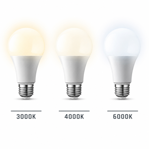 Bombilla LED YONGZE A19, Base E27/B22, 9W, Uso Residencial, Ahorro de Energía, Protección Ocular, Tres Temperaturas de Color, Bombilla de Aluminio - Product Image 4