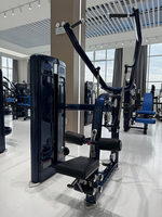 Machine multifonctionnelle professionnelle en acier pour tirage vertical et extension dorsale