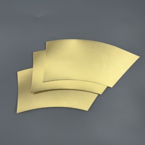 Ventilateur de papier en vrac standard, qualité alimentaire, C2S, laminé PE, imperméable, impression de logo personnalisée pour usine de gobelets en papier, vente en gros - Product Image 6