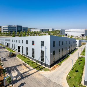 PEB - Structure en acier préfabriquée moderne <span class=keywords><strong>pour</strong></span> entrepôt, atelier, hangar, bureau, bâtiment commercial, école - Product Image 3