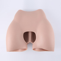 Haute qualité femmes élastiques Silicone bout à bout grande taille hanches sous-vêtements rembourrés Flexible bout à bout rehausseur culotte pour Drag Queen