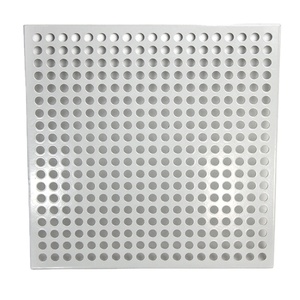 Grillage perforé décoratif résistant à la corrosion, plaques métalliques perforées pour revêtements de bâtiments - Product Image 6