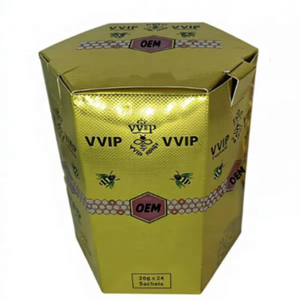 Customizable High-quality Royal <strong>Honey</strong> Box - Hexagonal Transparent <strong>Honey</strong> Box - Product Image 1