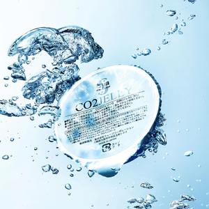 Masque CO2 pour soin du visage, hydratation et éclat de la peau, formule en gel et granules en 2 étapes, aloe vera, gelée royale, collagène, élastine, céramide - Product Image 4