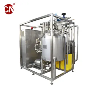 1000 L 2000 L Per Hour Tube Type UHT Pasteurization Machine For Milk Juice Factory