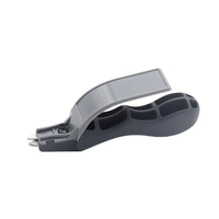 Draagbare 5 inch Tungsten messenslijper met zacht TPR handvat voor buitenjachtmes, mini buitenmessenslijper, handgereedschap