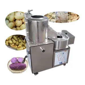 Factory low price potato chips slicingmachine electric tomato cube cutter price commercial small potato peeler shred machine