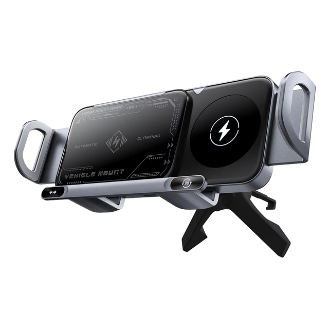 New Products Unique Multifunctional Universal Phone Holder Stand Magnetic for iPhone Wireless Car Chargers Folding Screen Phone